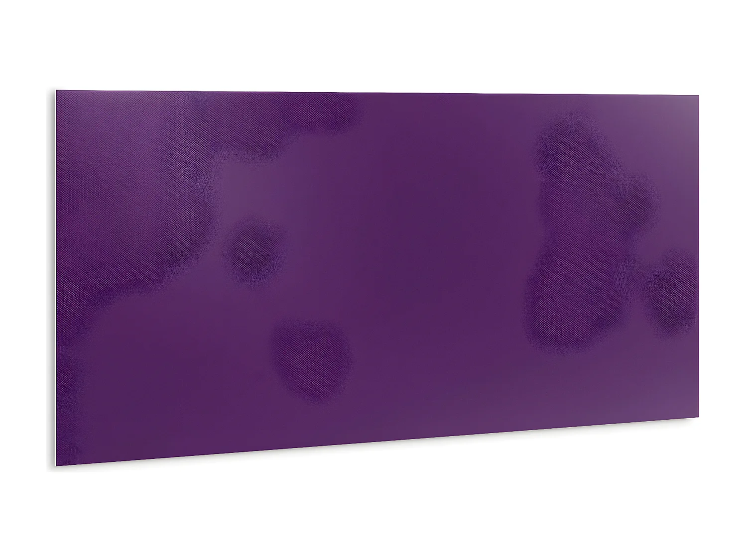 Panneaux muraux autocollants en vinyle imperméable - Coloris Violet 100 x 50 cm