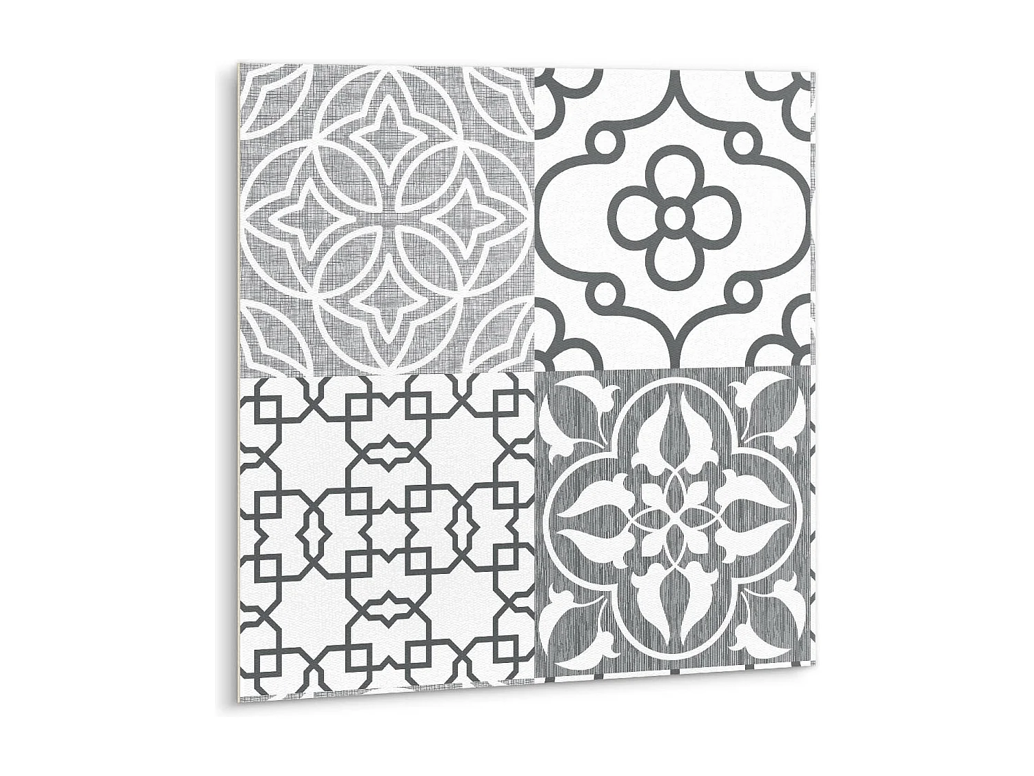 Selbstklebende Fliesen - Vinyl - Fliesen mit portugiesischem Motiv 9x30x30