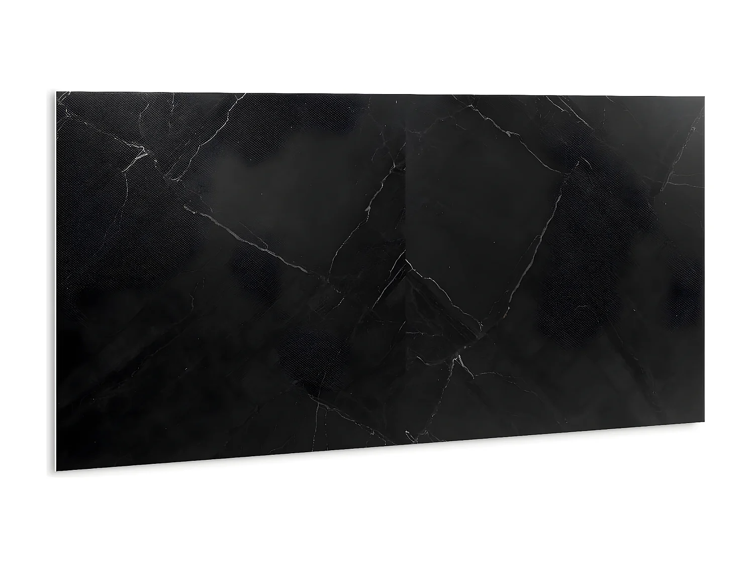 Panneaux muraux autocollants en vinyle imperméable - Marbre classique 100 x 50 cm