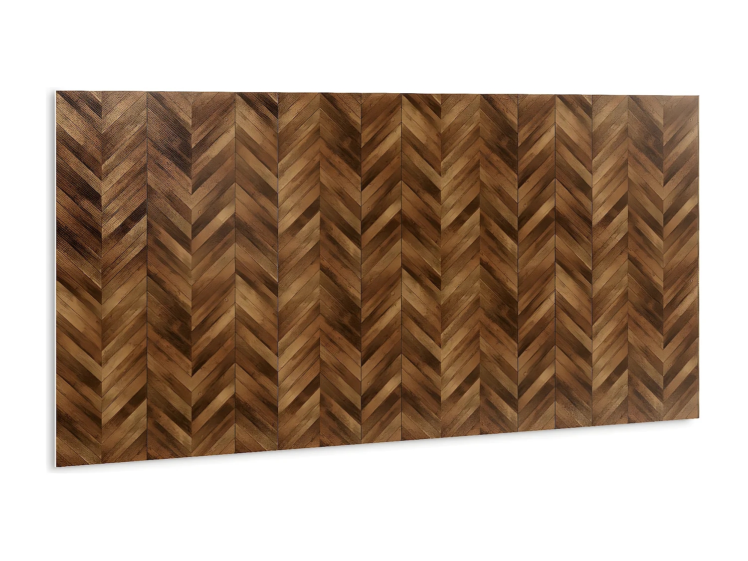 Selbstklebende wasserfeste Vinyl-Wandpaneele – braune Platten 100 x 50 cm