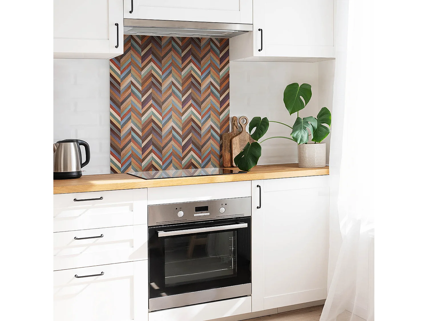 Carrelage autocollant - vinyle - Planches colorées 9x30x30