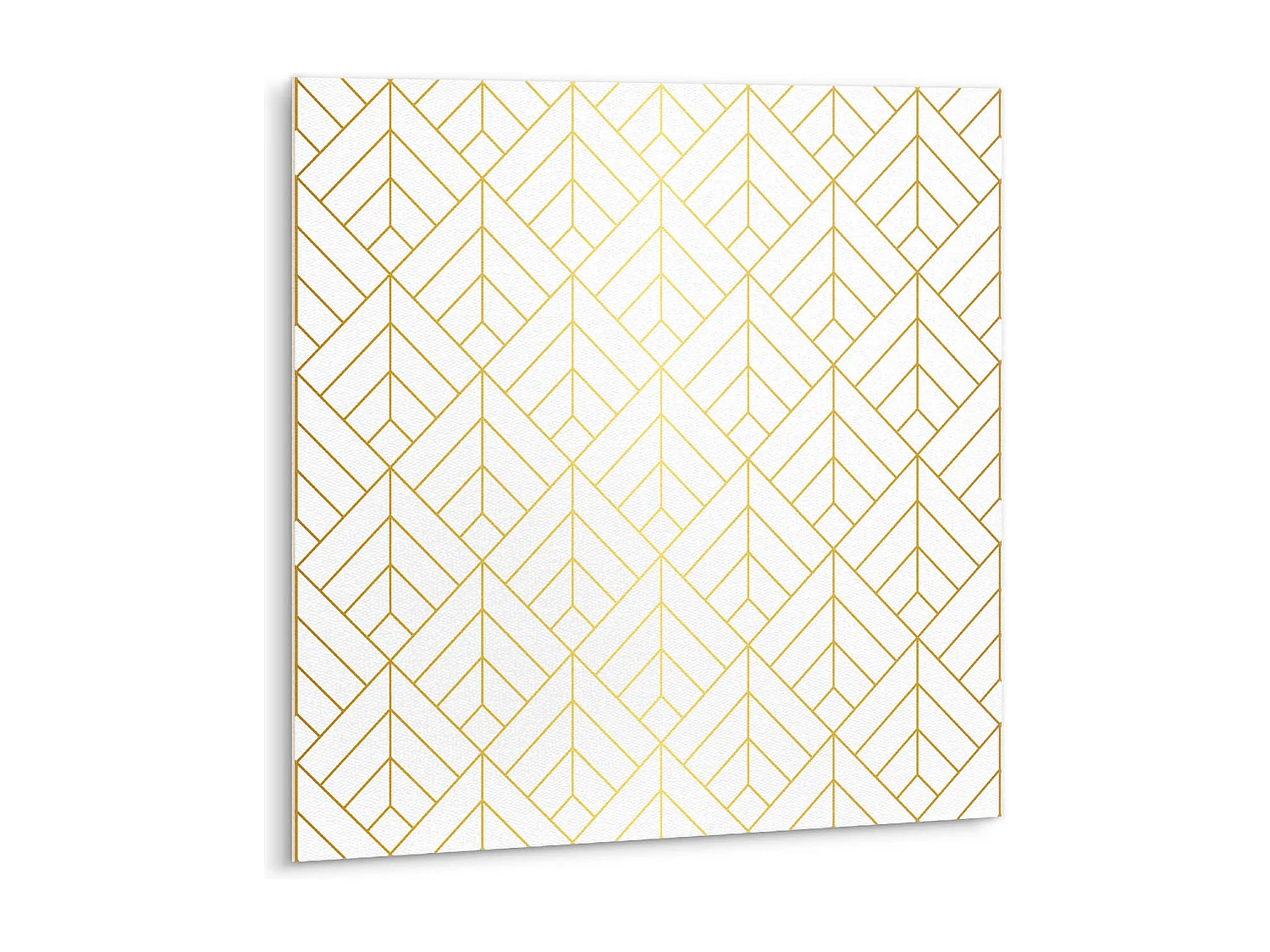 Zelfklevende tegels - vinyl - Gouden geometrie 9x30x30