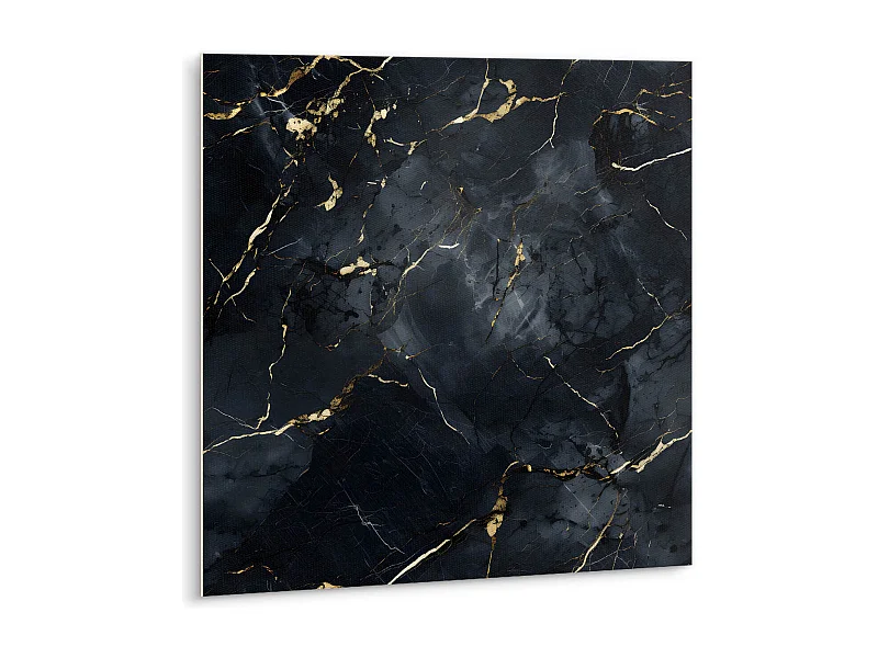 Selbstklebende Fliesen - Vinyl - Marmor mit Gold 9x30x30