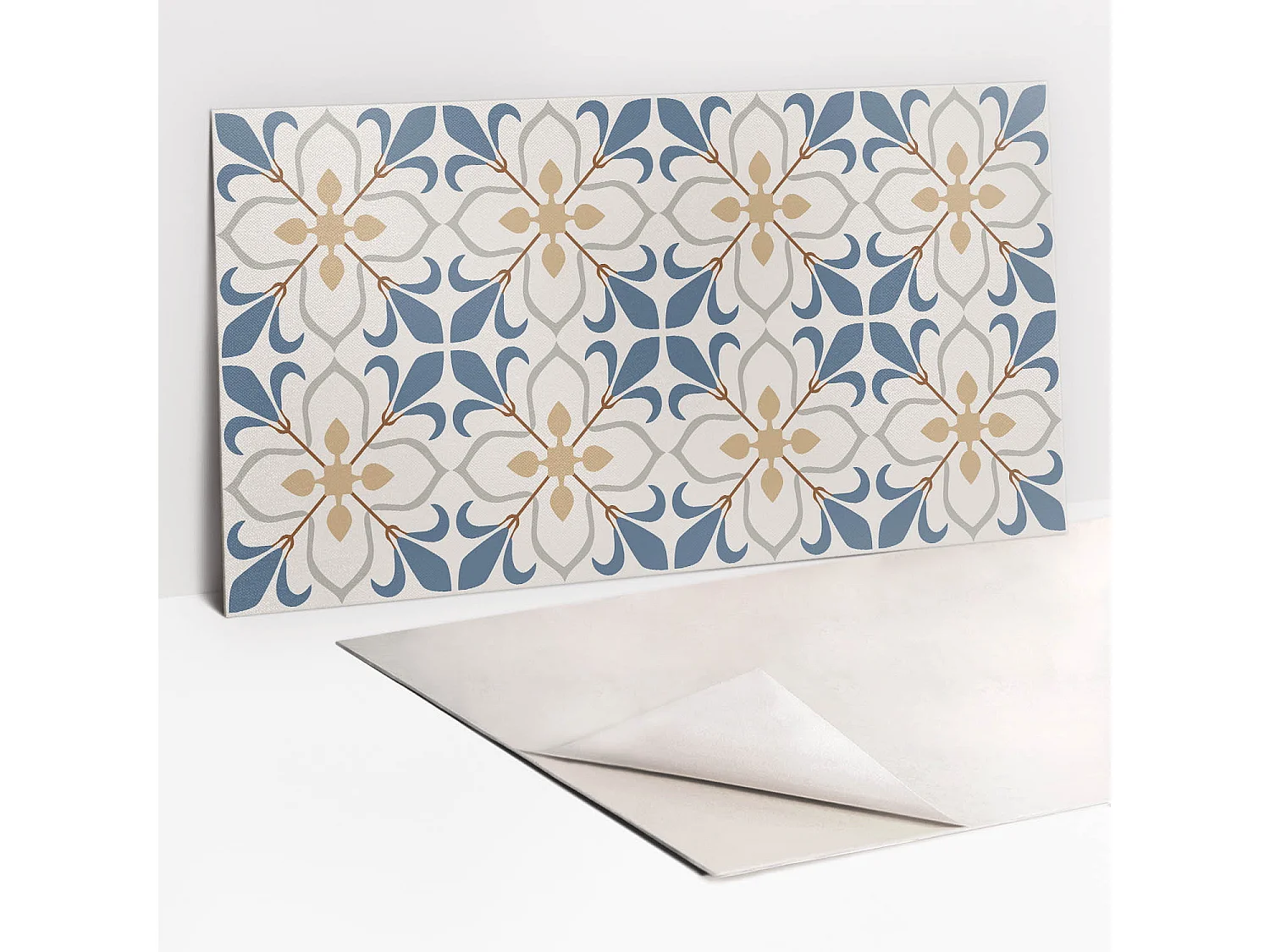 Panneaux muraux autocollants en vinyle imperméable - Formes décoratives 100 x 50 cm