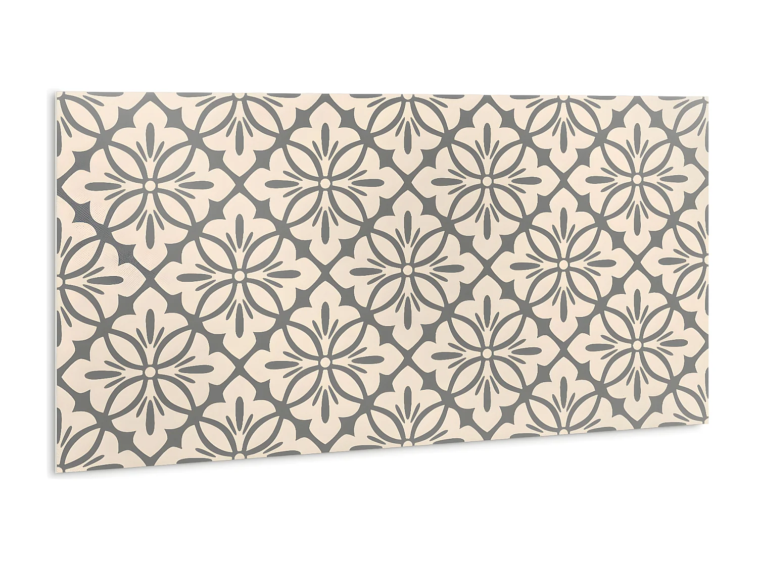 Selbstklebende wasserdichte Vinyl-Wandpaneele – dekorative Formen 100 x 50 cm