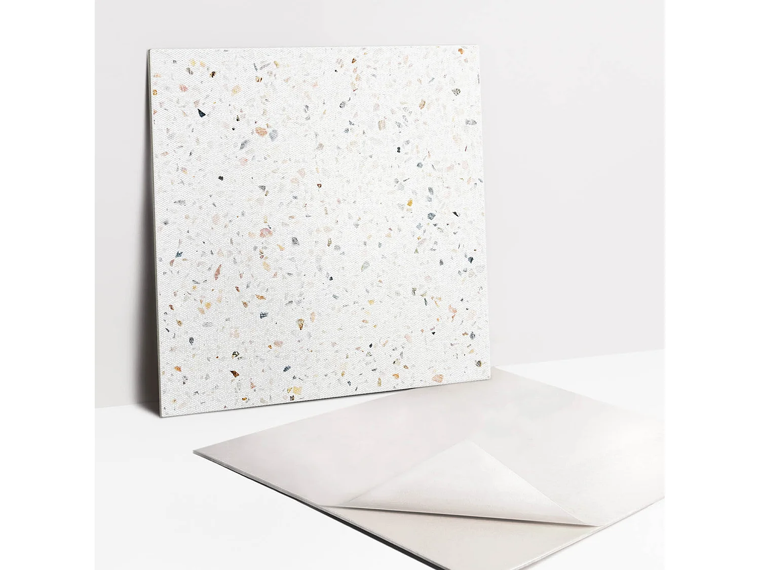 Selbstklebende Fliesen - Vinyl - Feinsteinzeug 9x30x30