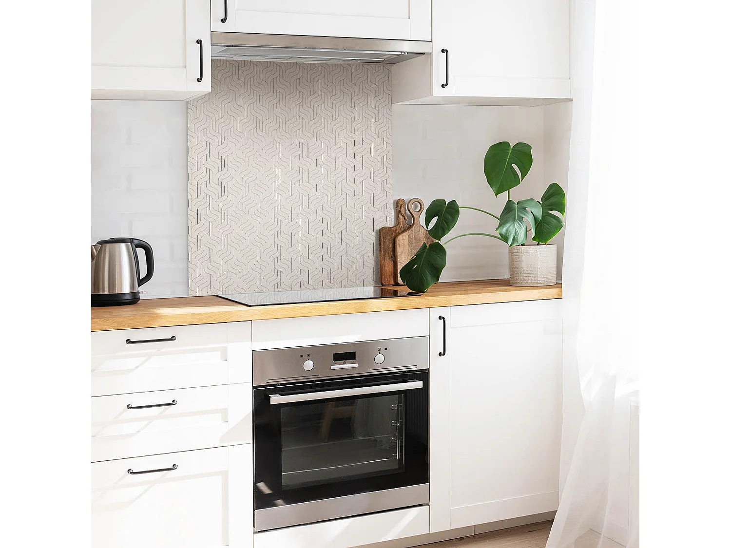 Carreaux autocollants - vinyle - Lignes régulières 9x30x30