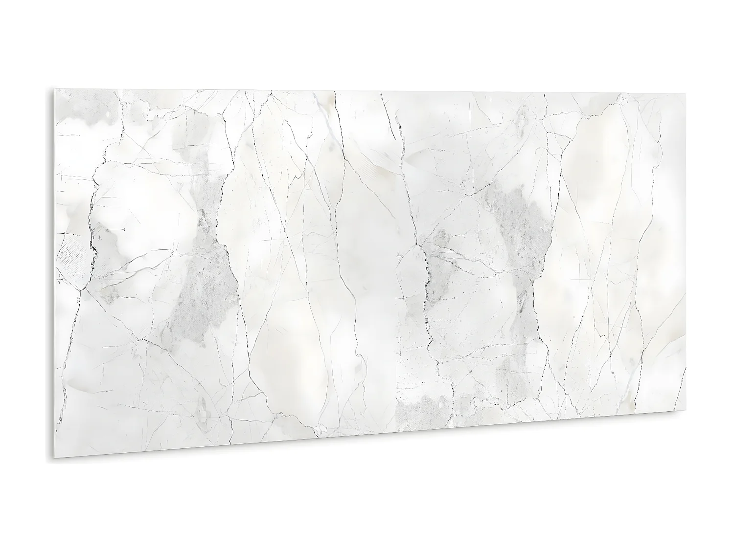 Panneaux muraux autocollants en vinyle imperméable - Marbre délicat 100 x 50 cm