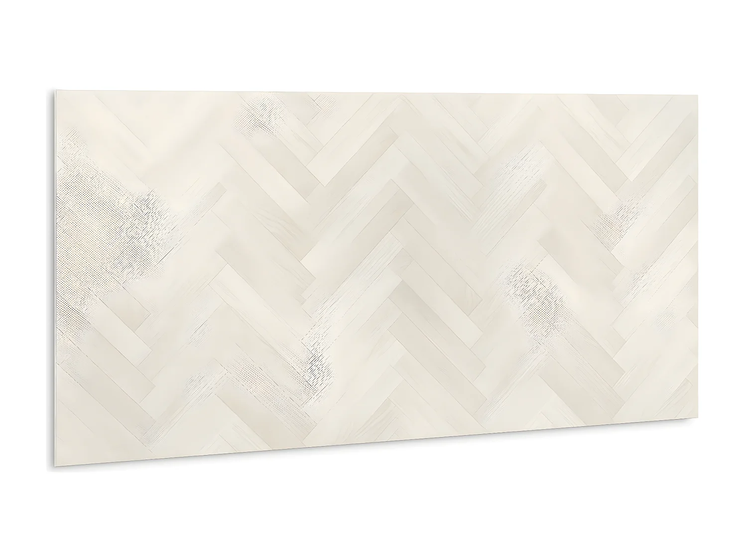 Selbstklebende wasserfeste Vinyl-Wandpaneele – Zartes helles Parkett 100 x 50 cm