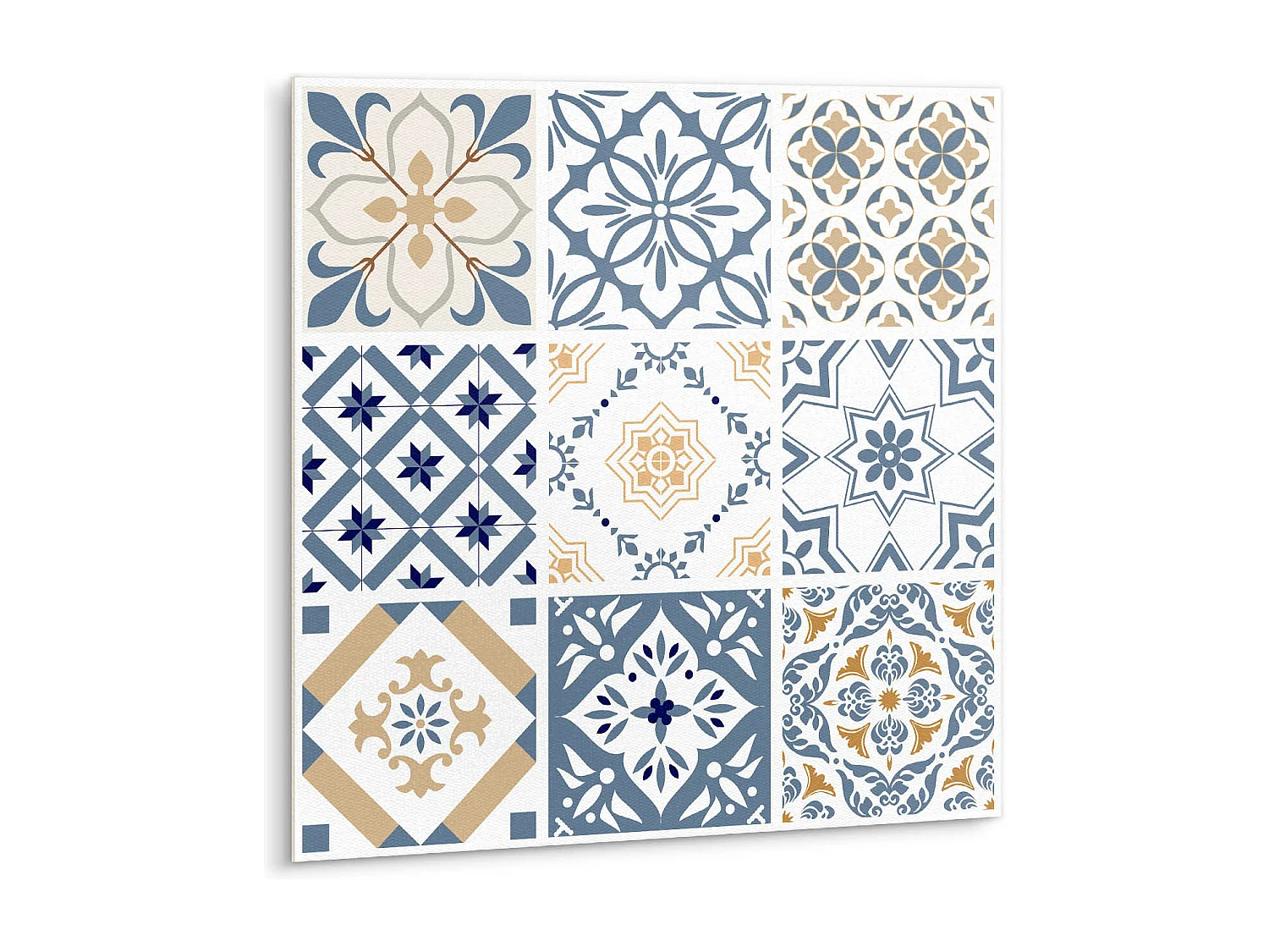 Carrelage autocollant - vinyle - Mosaïque ornementale 9x30x30