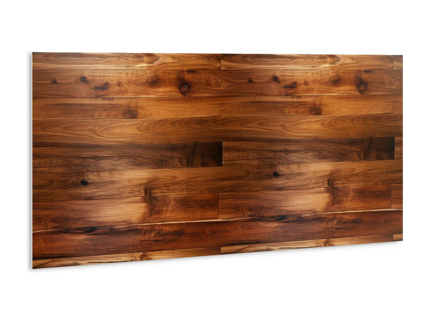 Selbstklebende wasserfeste Vinyl-Wandpaneele – Dunkle Bretter 100 x 50 cm