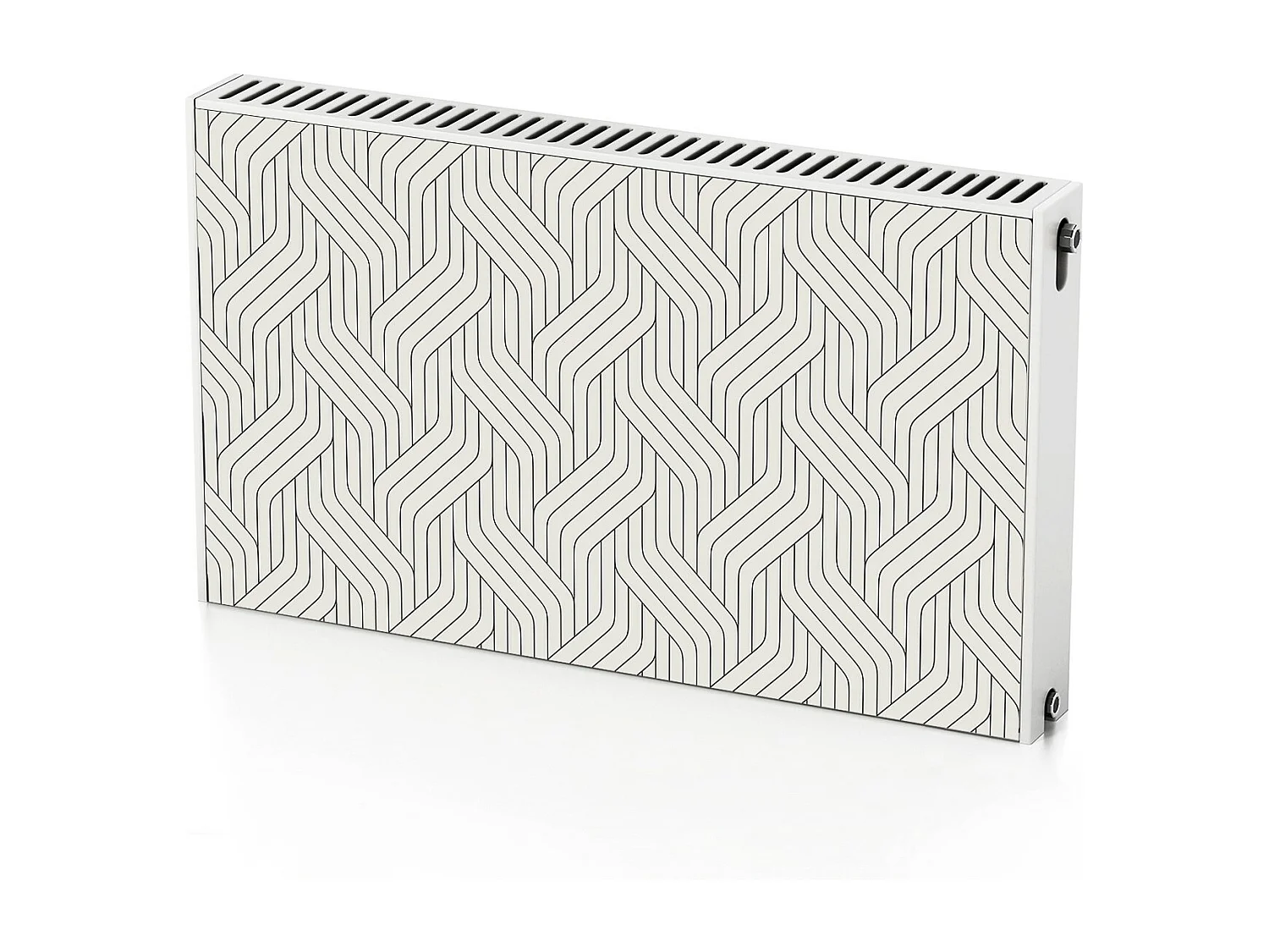 Magnetmatte für einen Heizkörper - 3D-Muster, Linien 100 x 60 cm, Magnet für einen Heizkörper