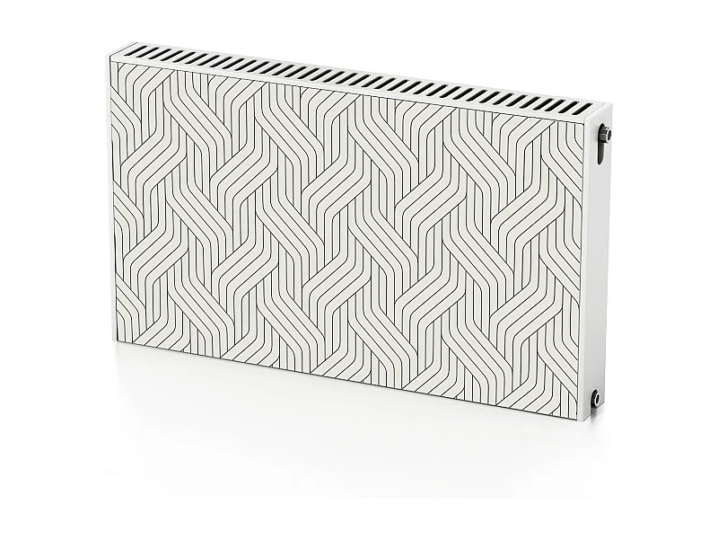 Magnetmatte für einen Heizkörper - 3D-Muster, Linien 100 x 60 cm, Magnet für einen Heizkörper