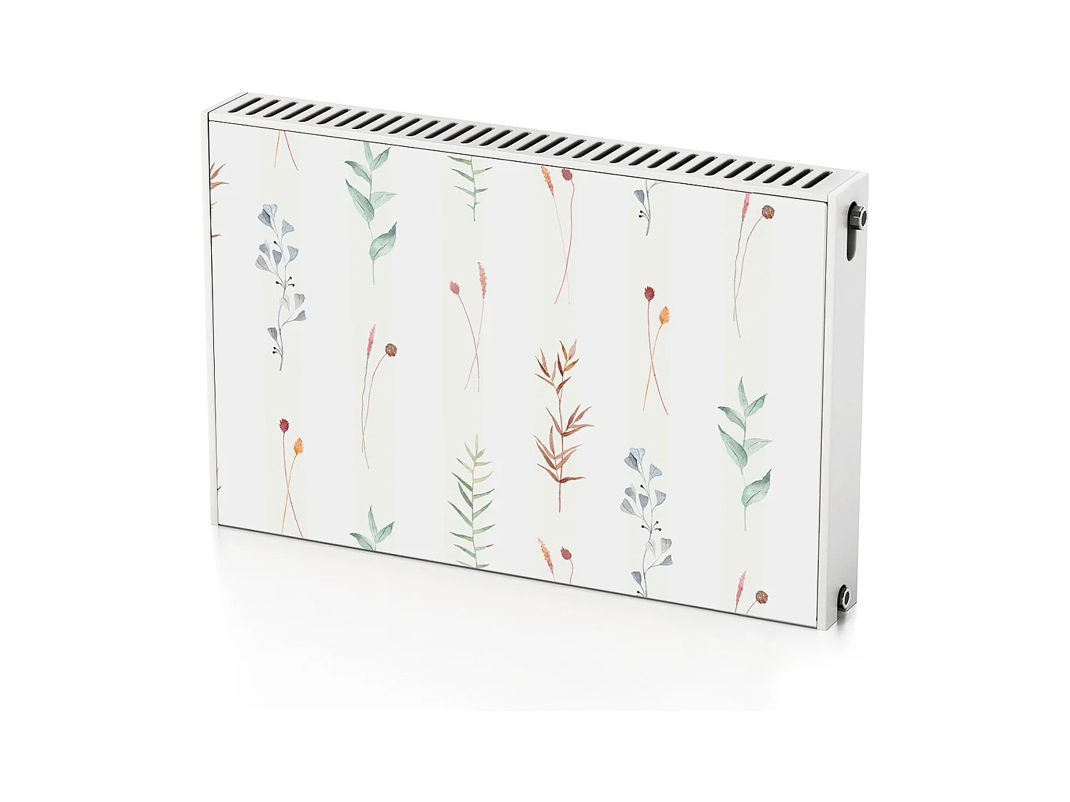 Tapis magnétique pour radiateur - Fleurs décoratives 90 x 60 cm, Aimant pour radiateur