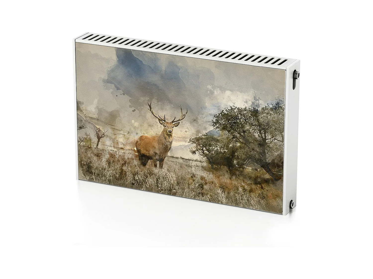 Tapis magnétique pour radiateur - Paysage 90 x 60 cm, Aimant pour radiateur