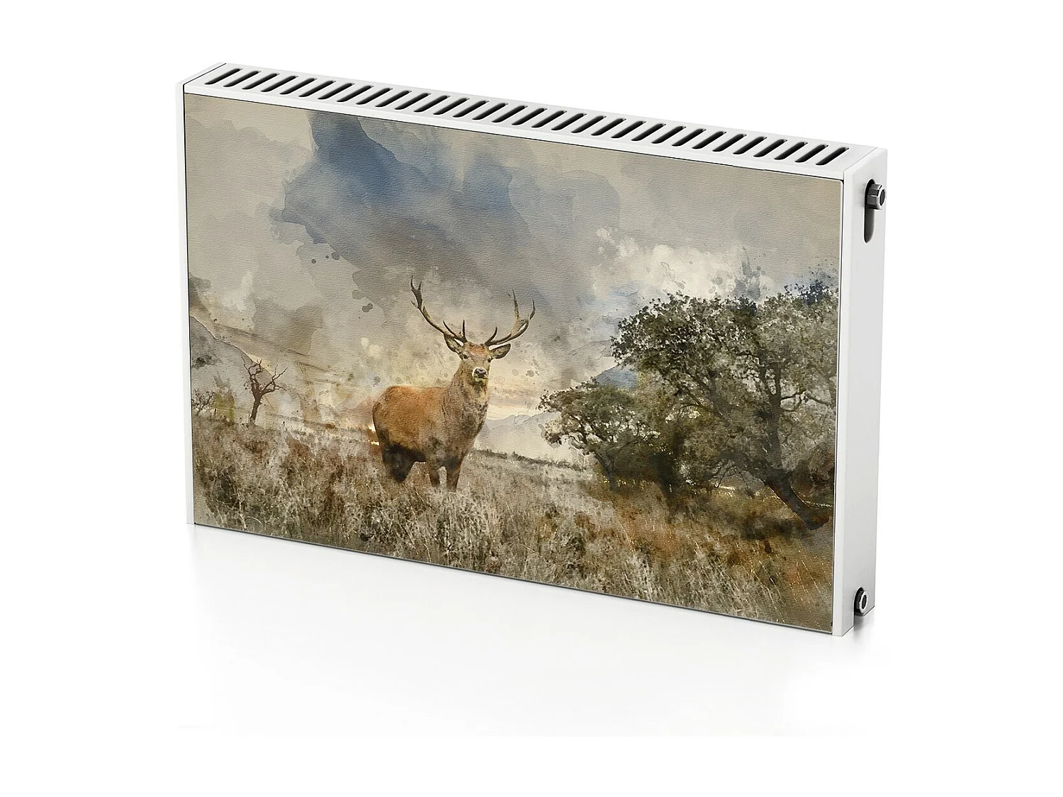Tapis magnétique pour radiateur - Paysage 90 x 60 cm, Aimant pour radiateur