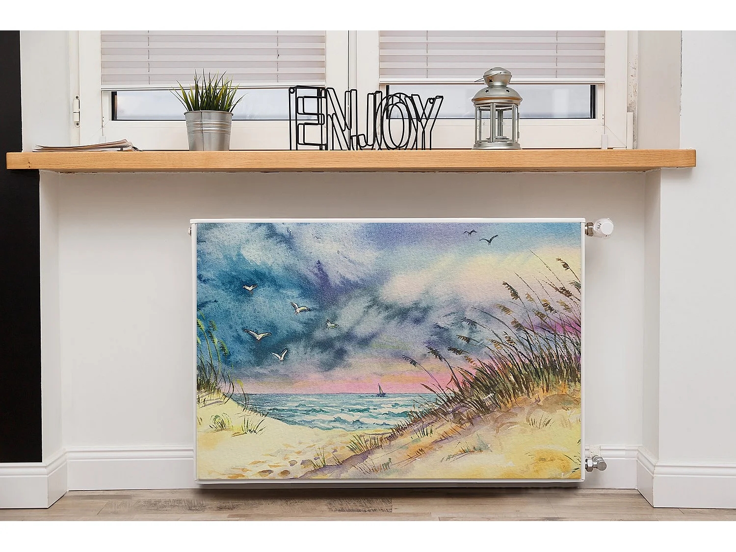 Tapis magnétique pour radiateur - Plage 90 x 60 cm, Aimant pour radiateur