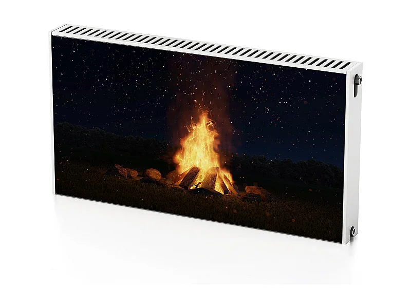 Tappetino magnetico per termosifone - Camino 110 x 60 cm, Magnete per termosifone