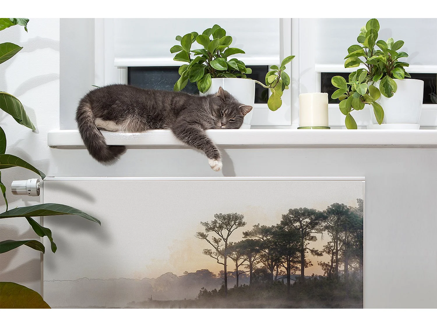 Magnetmatte für einen Heizkörper - East Lake 80 x 60 cm, Magnet für einen Heizkörper