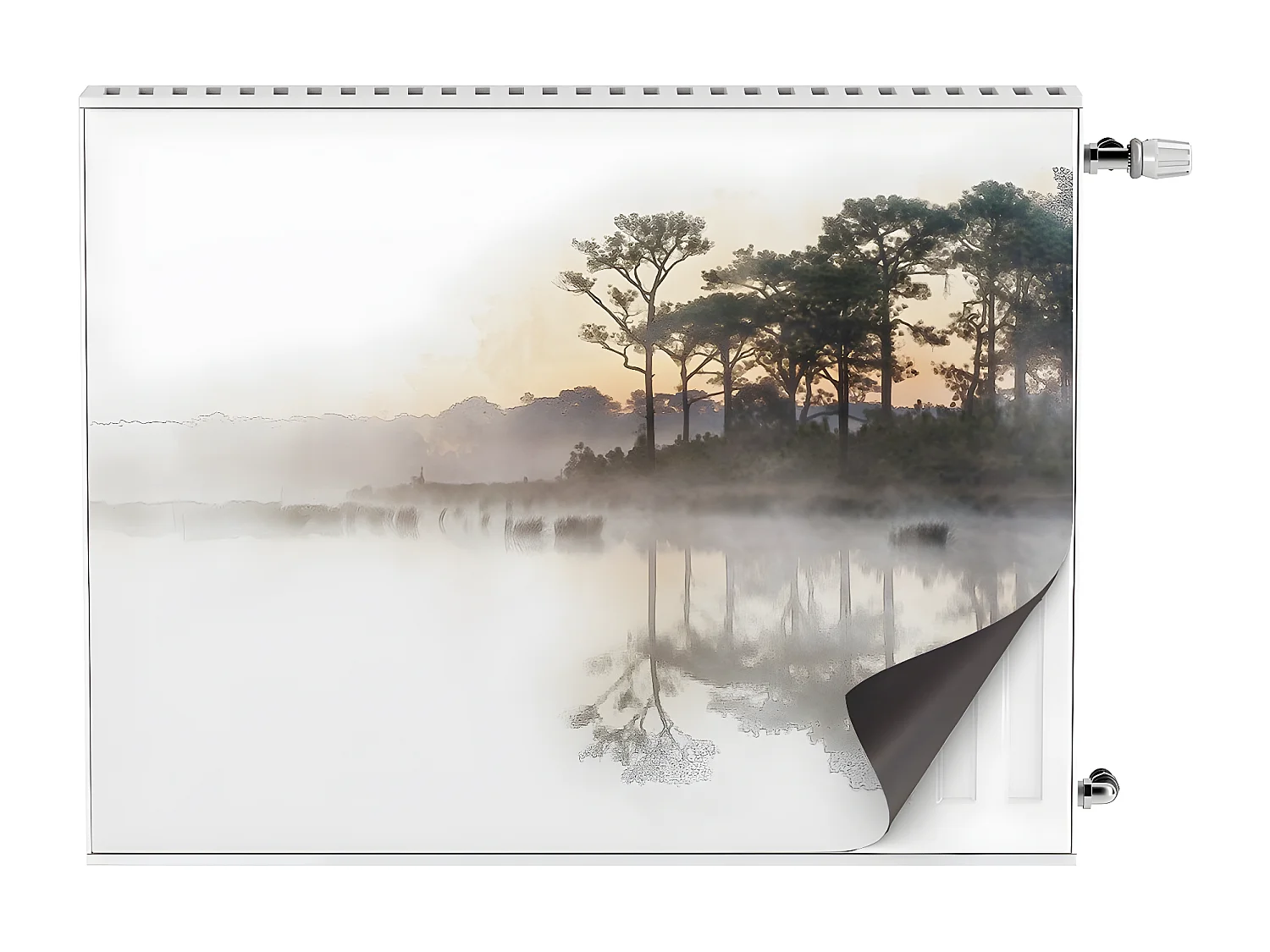 Tapis magnétique pour radiateur - East Lake 80 x 60 cm, Aimant pour radiateur