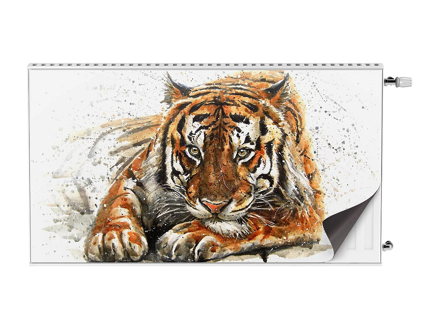Magnetmatte für einen Heizkörper - Tiger 110 x 60 cm, Magnet für einen Heizkörper