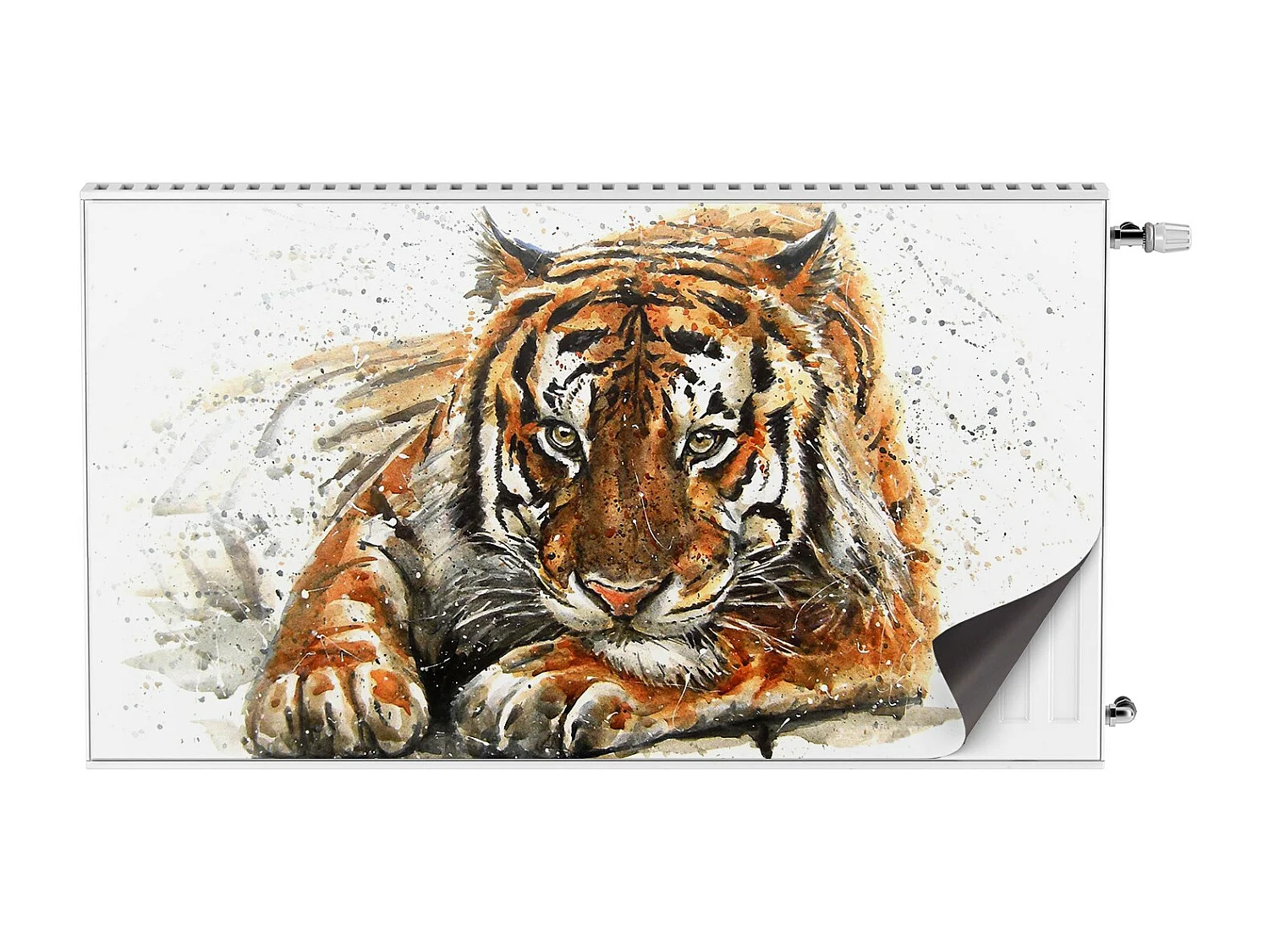 Magnetmatte für einen Heizkörper - Tiger 110 x 60 cm, Magnet für einen Heizkörper