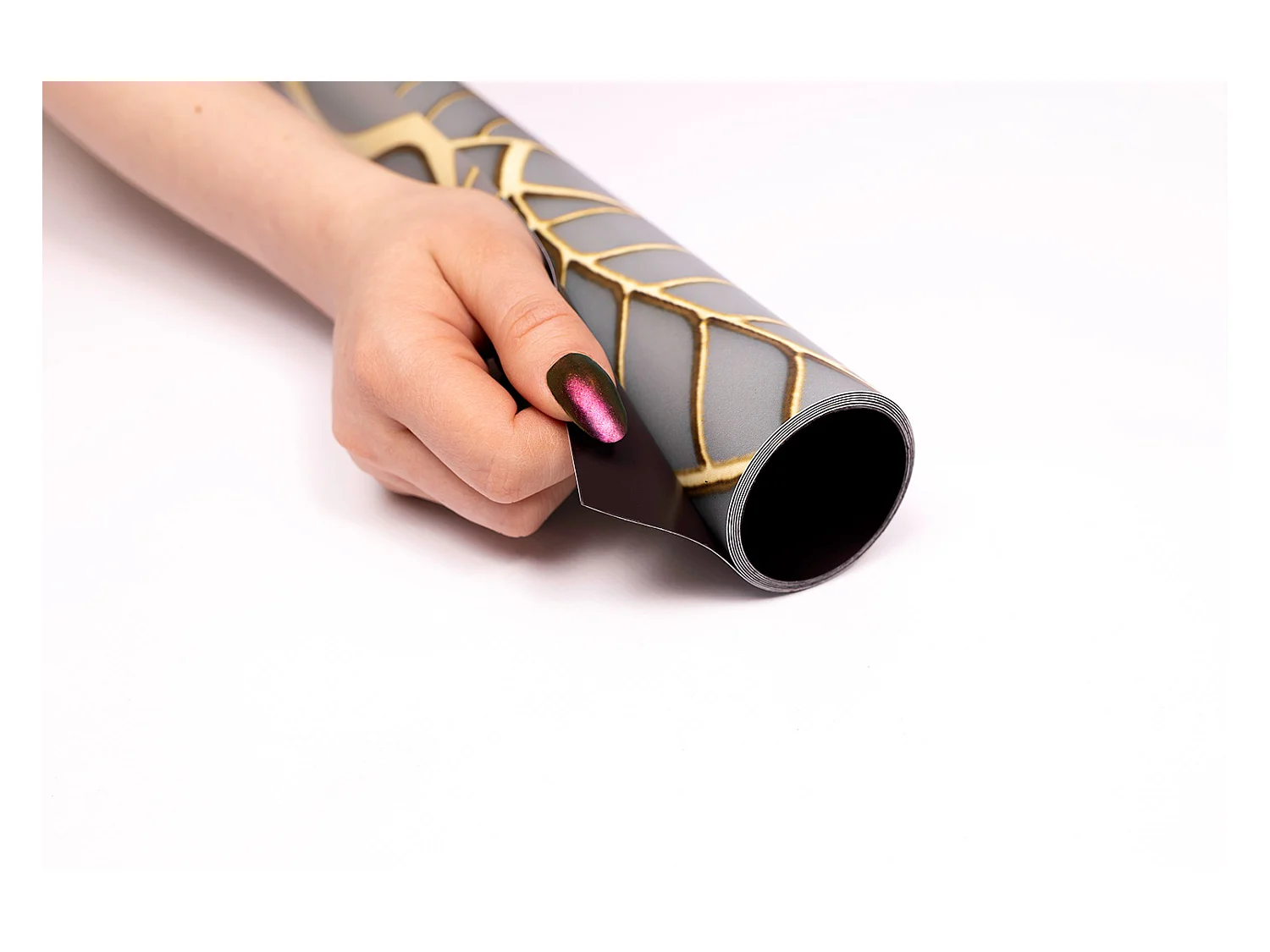 Magnetmatte für einen Heizkörper - Ornament inie 80 x 60 cm, Magnet für einen Heizkörper