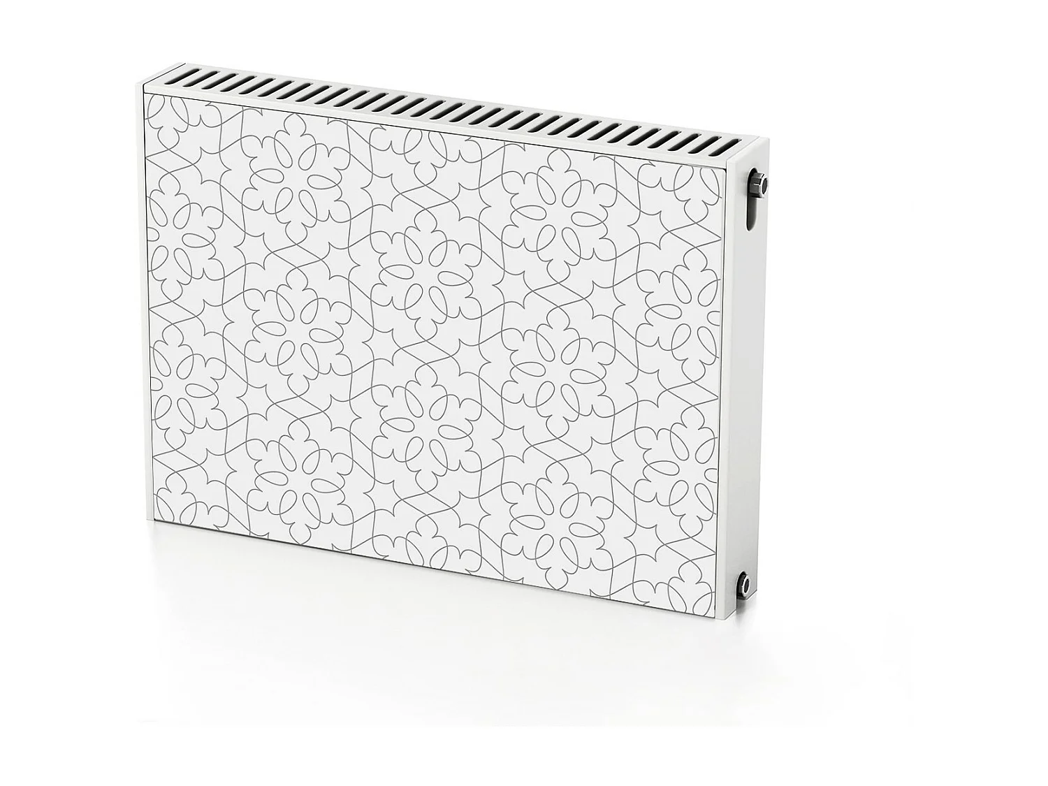 Magnetische mat voor een radiator - Ornament inie 80 x 60 cm, Magneet voor een radiator