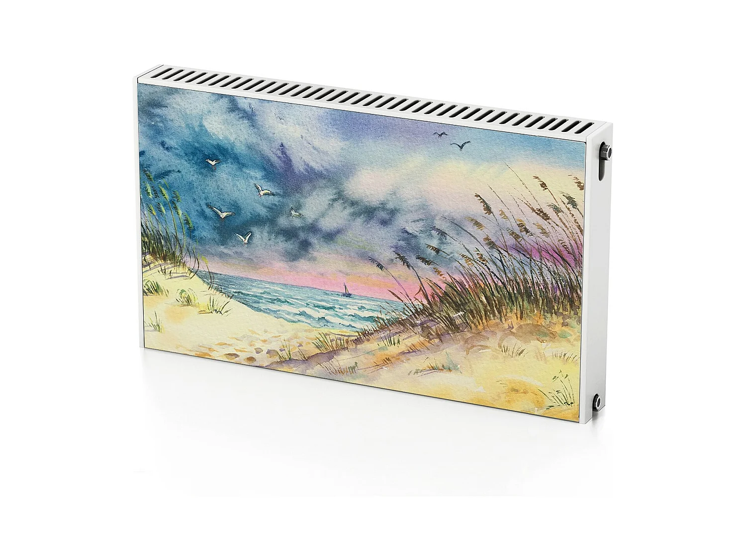 Tapis magnétique pour radiateur - Plage 100 x 60 cm, Aimant pour radiateur