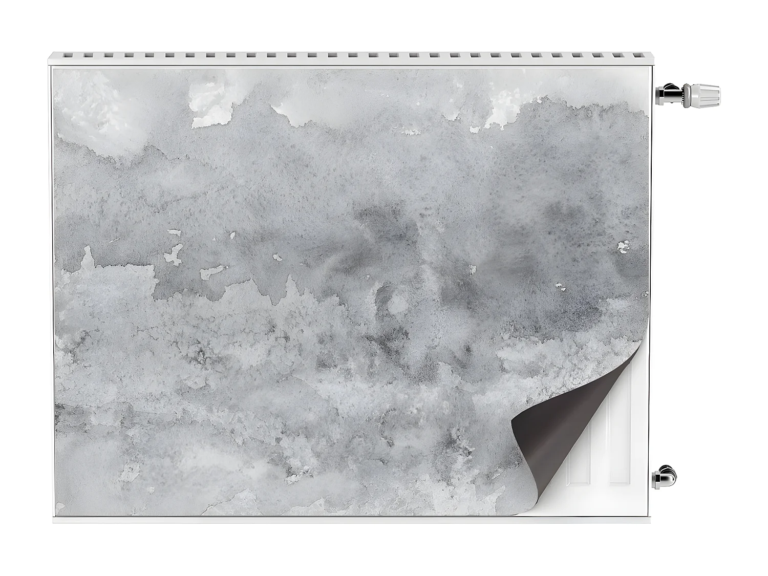 Magnetische Matte für einen Heizkörper – Grau 80 x 60 cm, Magnet für einen Heizkörper