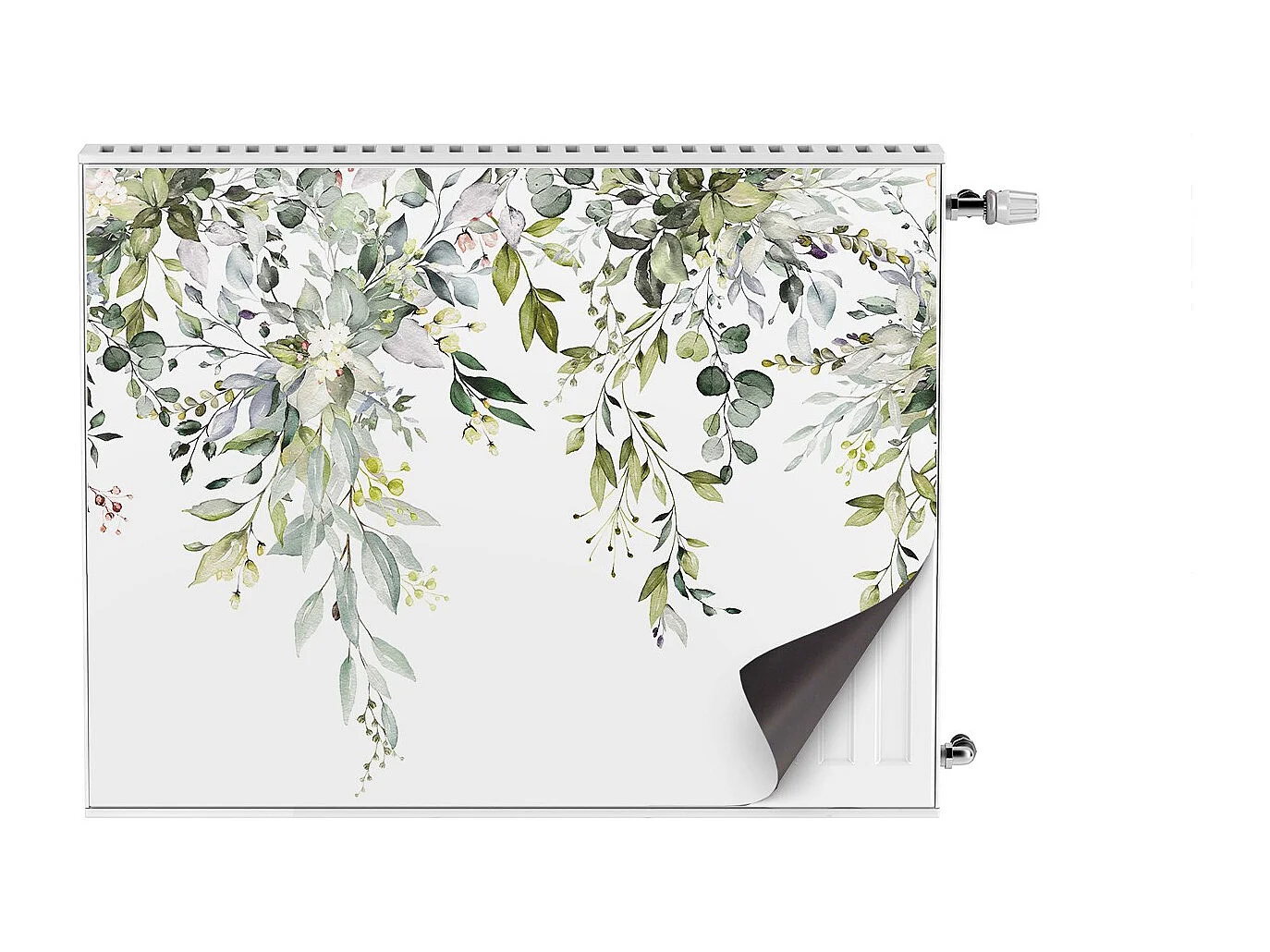 Magnetische Matte für Heizkörper - Fallende Zweige - 80x60 cm