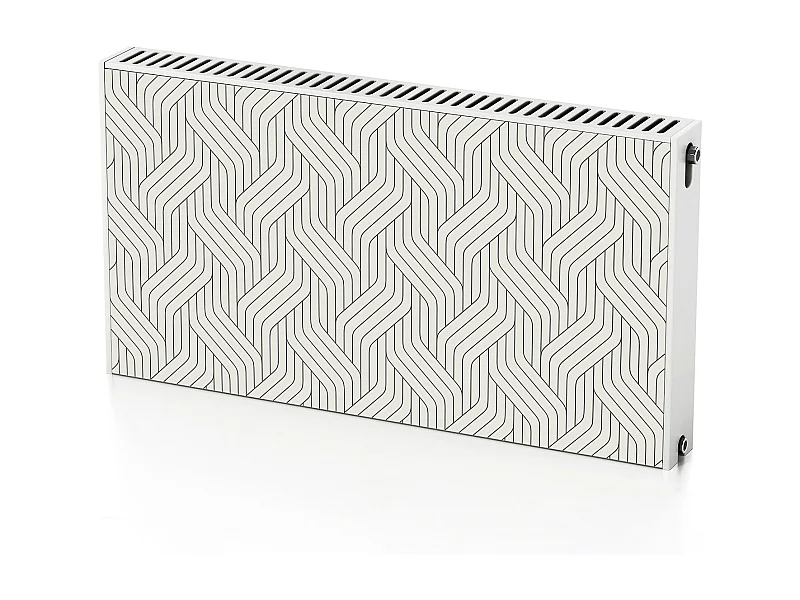 Magnetmatte für einen Heizkörper - 3D-Muster, Linien 110 x 60 cm, Magnet für einen Heizkörper