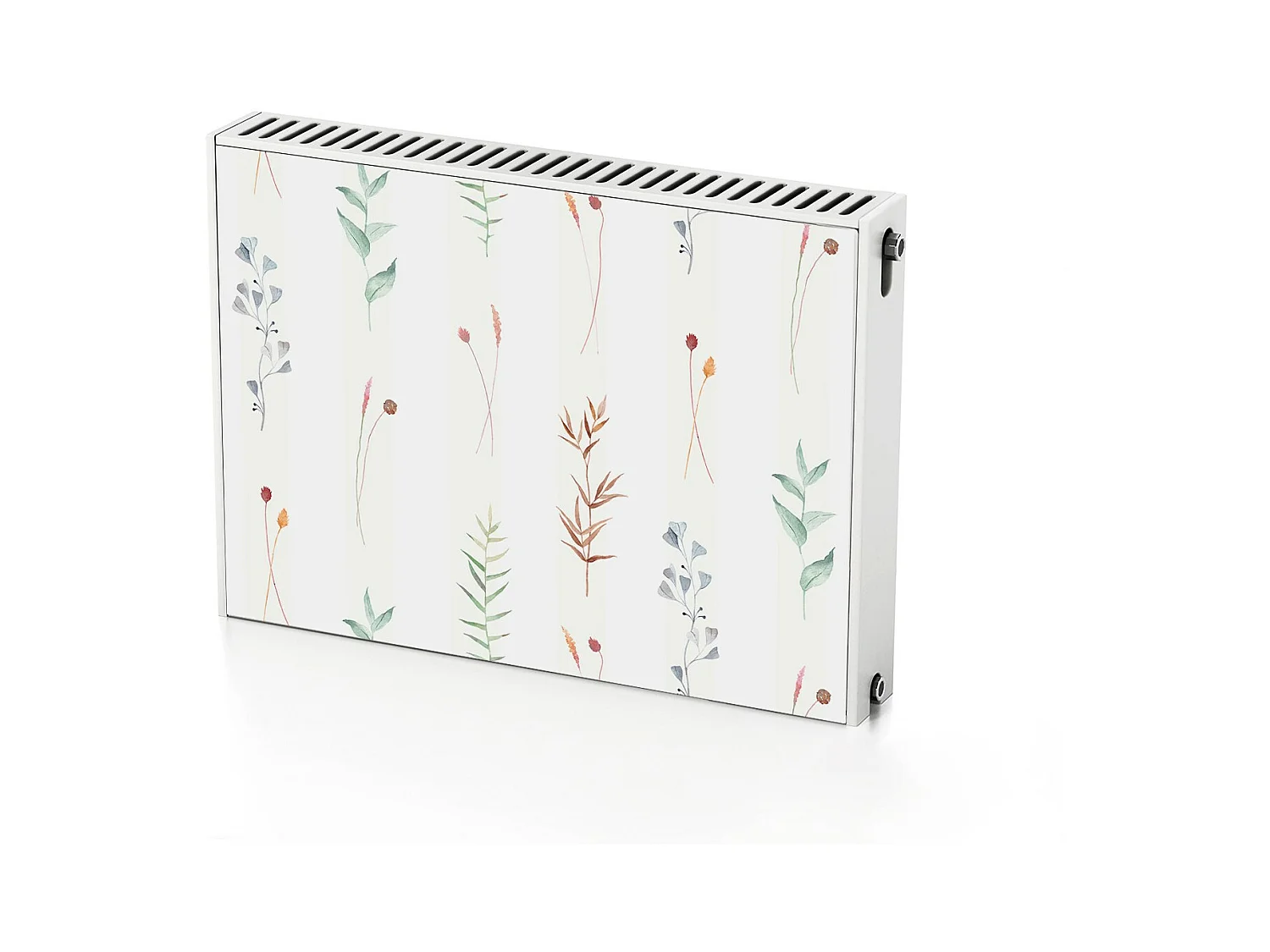 Tapis magnétique pour radiateur - Fleurs décoratives 80 x 60 cm, Aimant pour radiateur