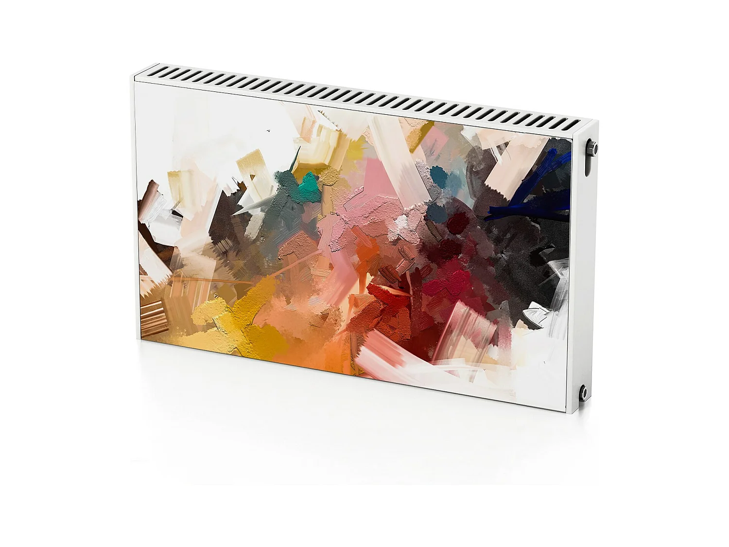 Magnetische mat voor een radiator - Abstract schilderij 100 x 60 cm, Magneet voor een radiator