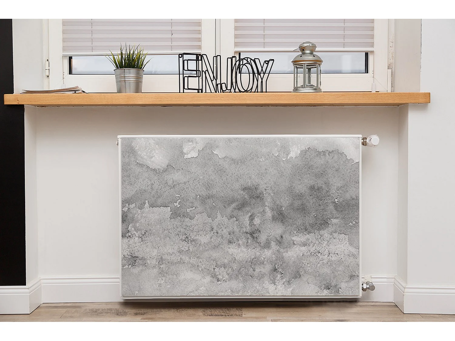 Tapis magnétique pour radiateur - Gris 90 x 60 cm, Aimant pour radiateur