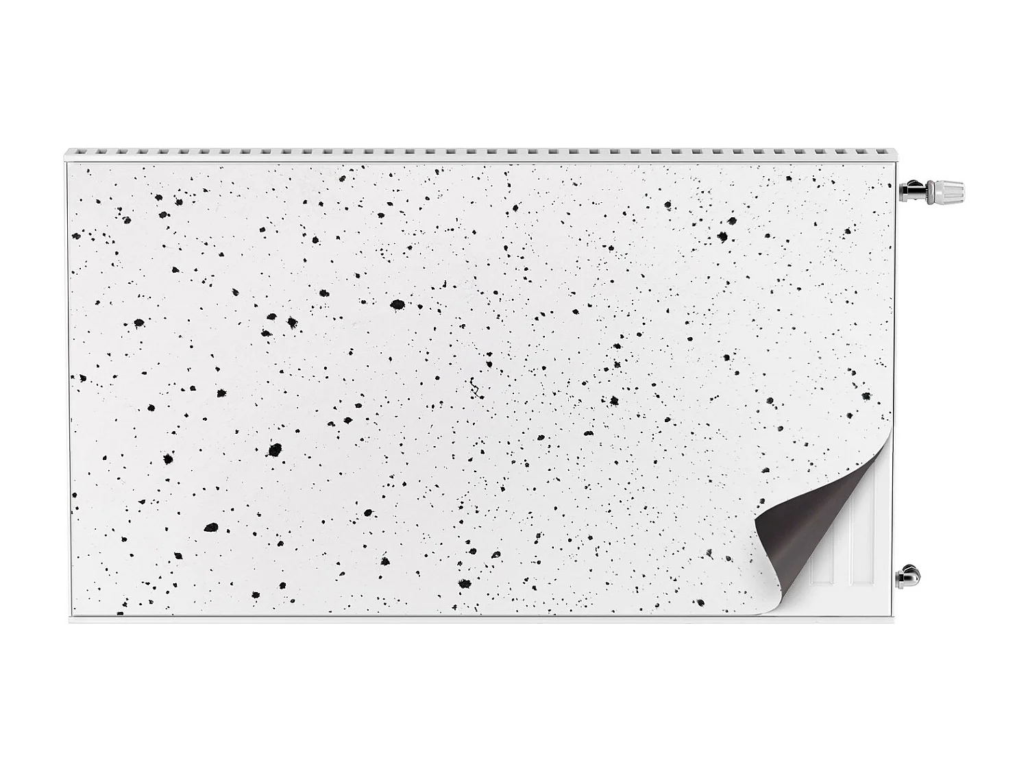Magnetmatte für einen Heizkörper – Punkte 110 x 60 cm, Magnet für einen Heizkörper