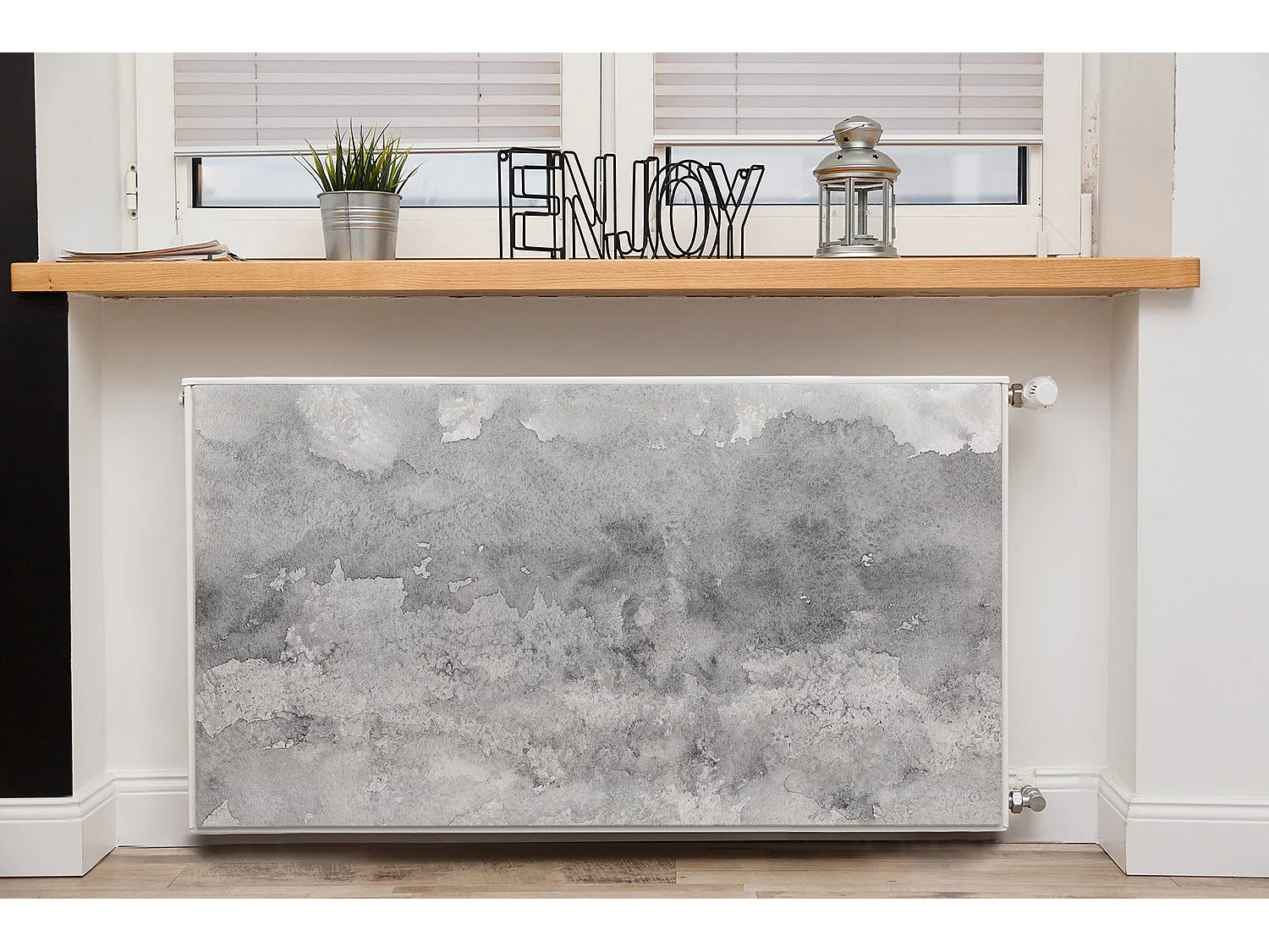 Magnetische Matte für einen Heizkörper – Grau 110 x 60 cm, Magnet für einen Heizkörper