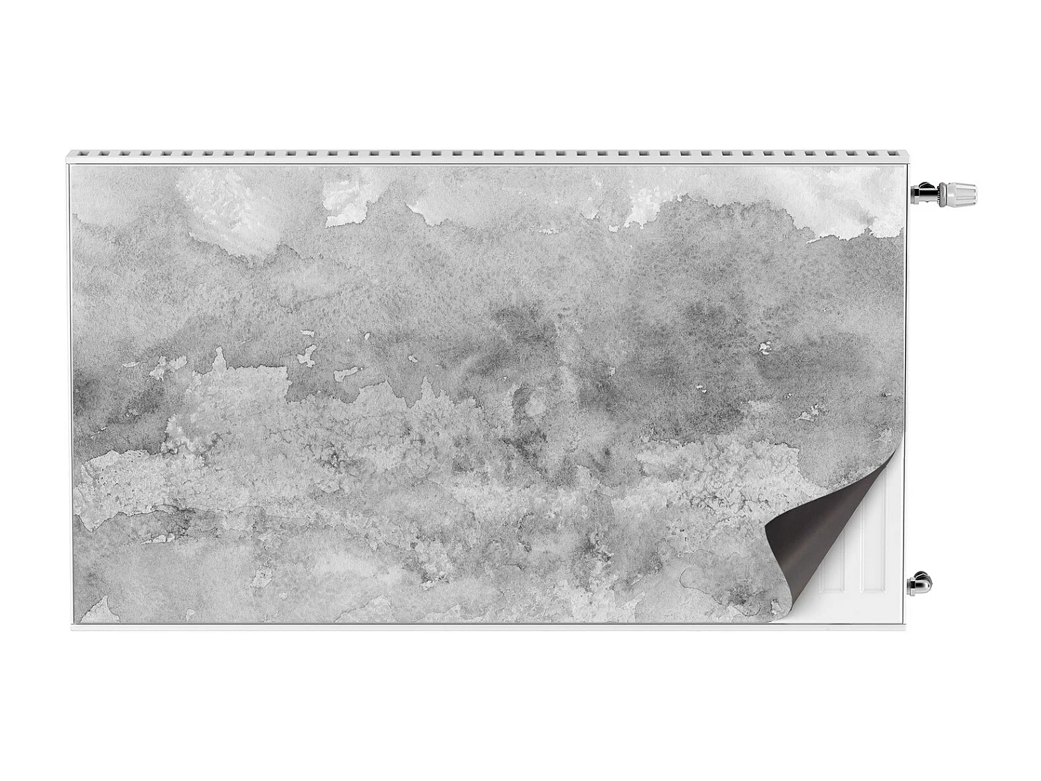 Tapis magnétique pour radiateur - Gris 110 x 60 cm, Aimant pour radiateur