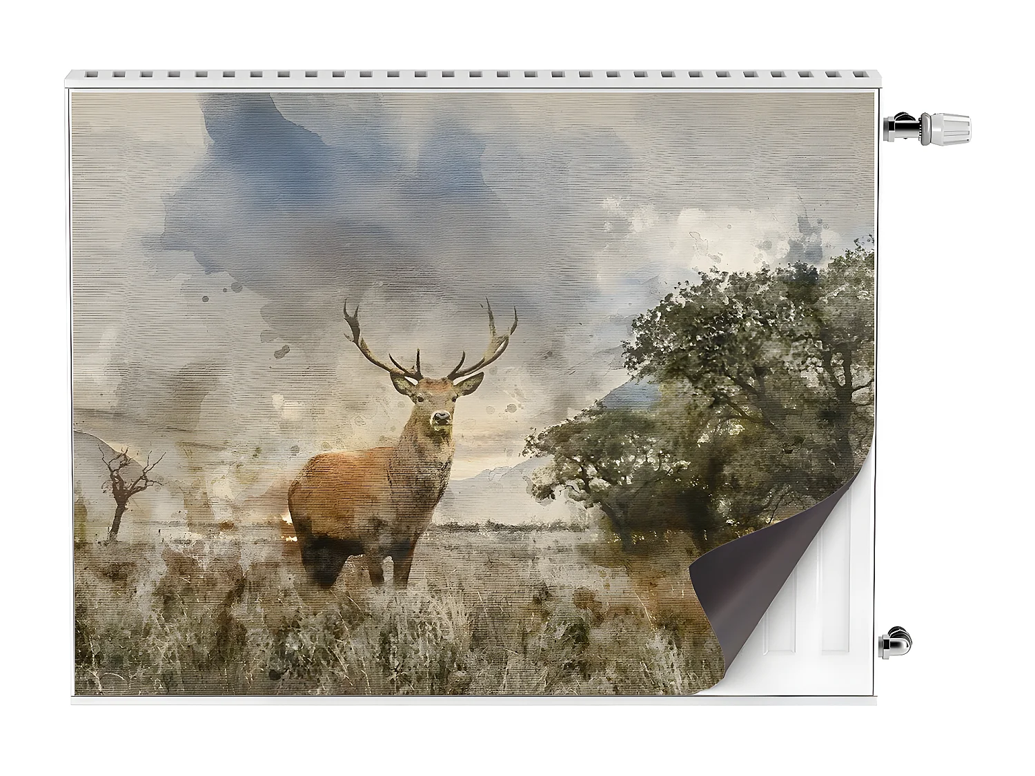 Magnetmatte für einen Heizkörper - Querformat 80 x 60 cm, Magnet für einen Heizkörper