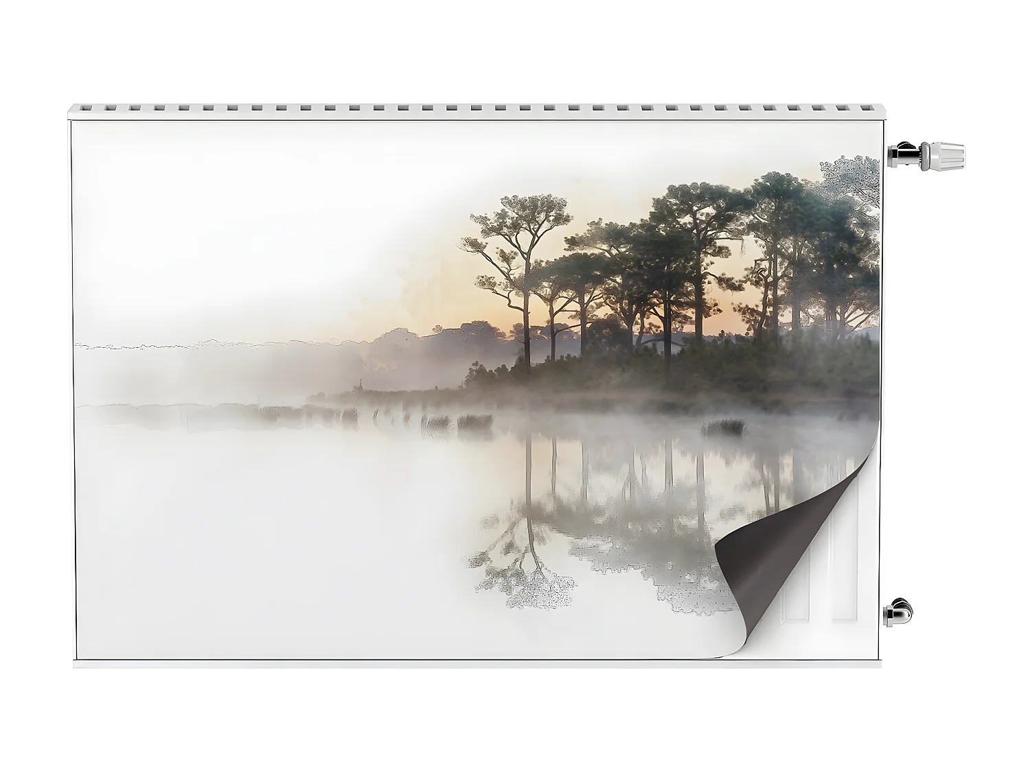 Magnetische mat voor een radiator - East Lake 90 x 60 cm, Magneet voor een radiator