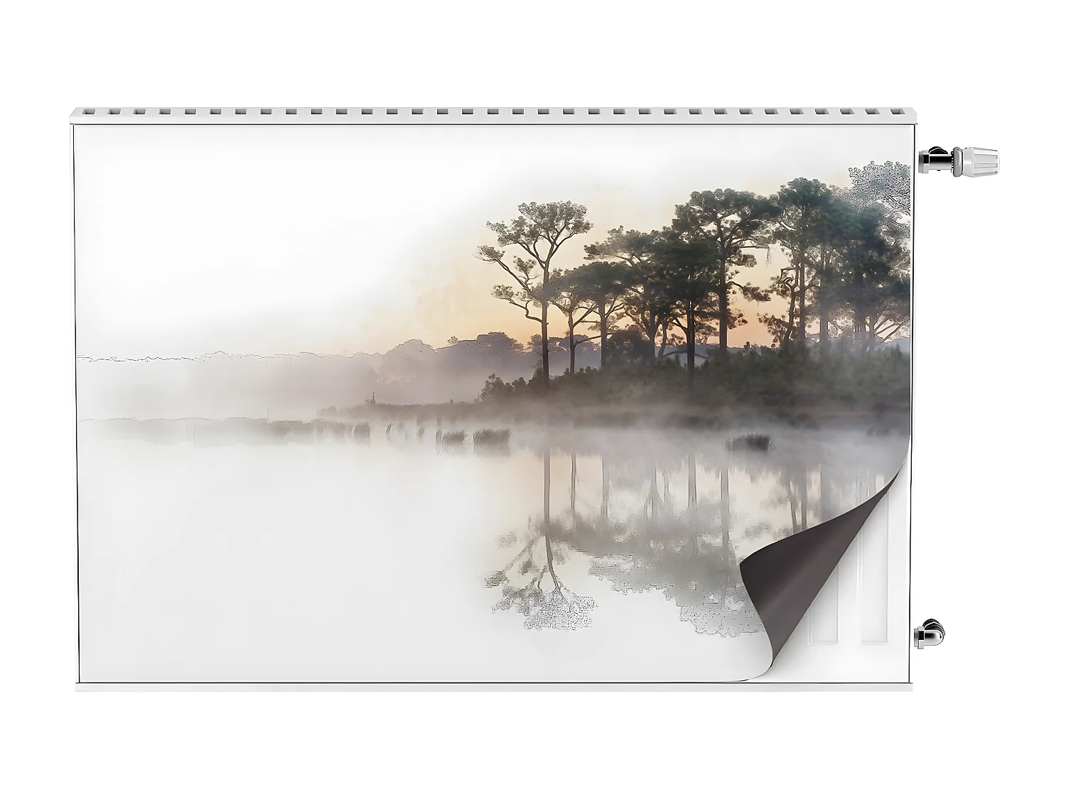 Magnetische mat voor een radiator - East Lake 90 x 60 cm, Magneet voor een radiator