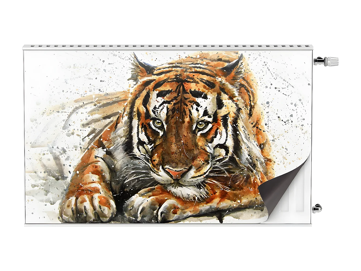 Magnetmatte für einen Heizkörper - Tiger 100 x 60 cm, Magnet für einen Heizkörper