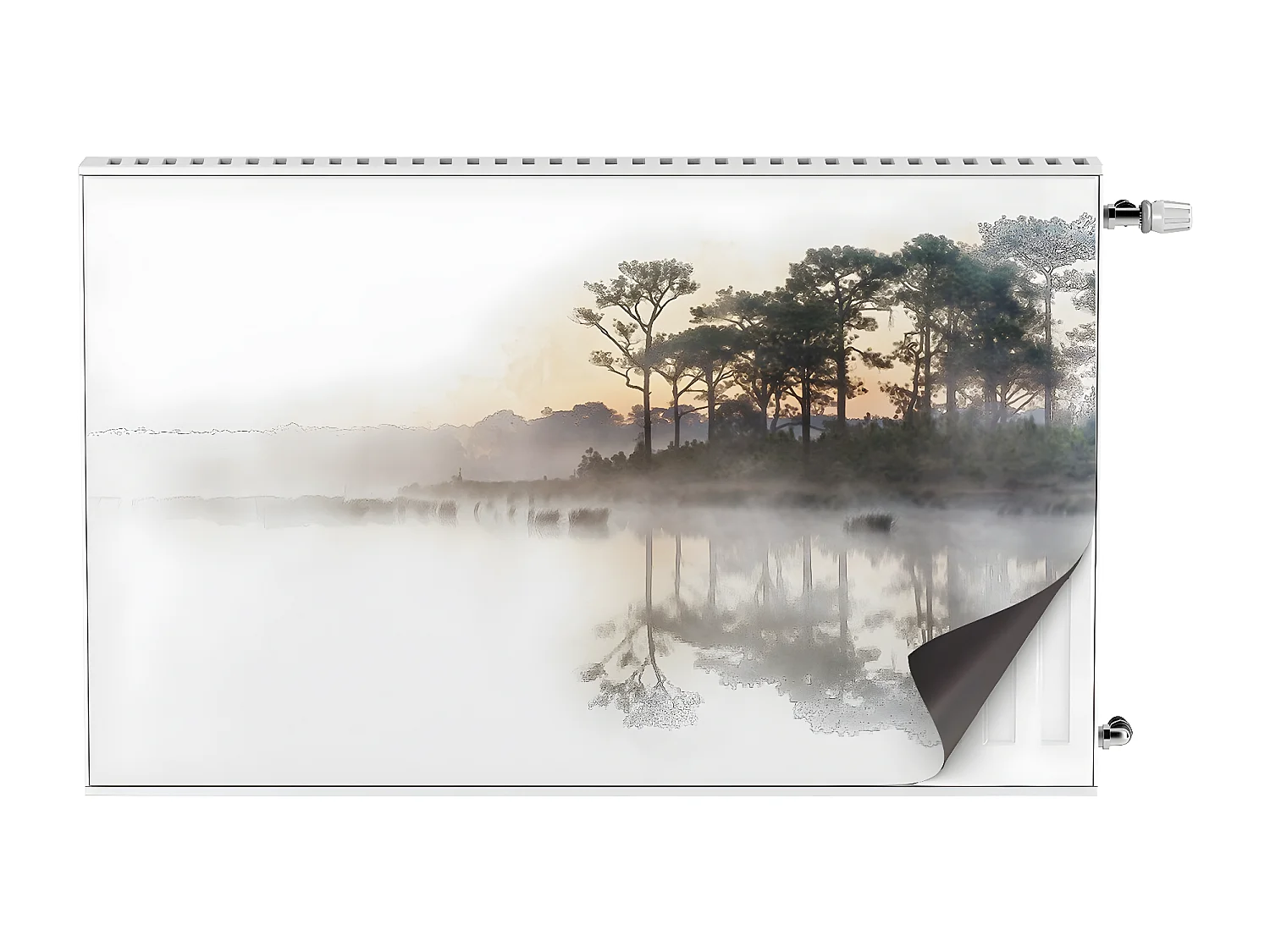 Tapis magnétique pour radiateur - East Lake 100 x 60 cm, Aimant pour radiateur