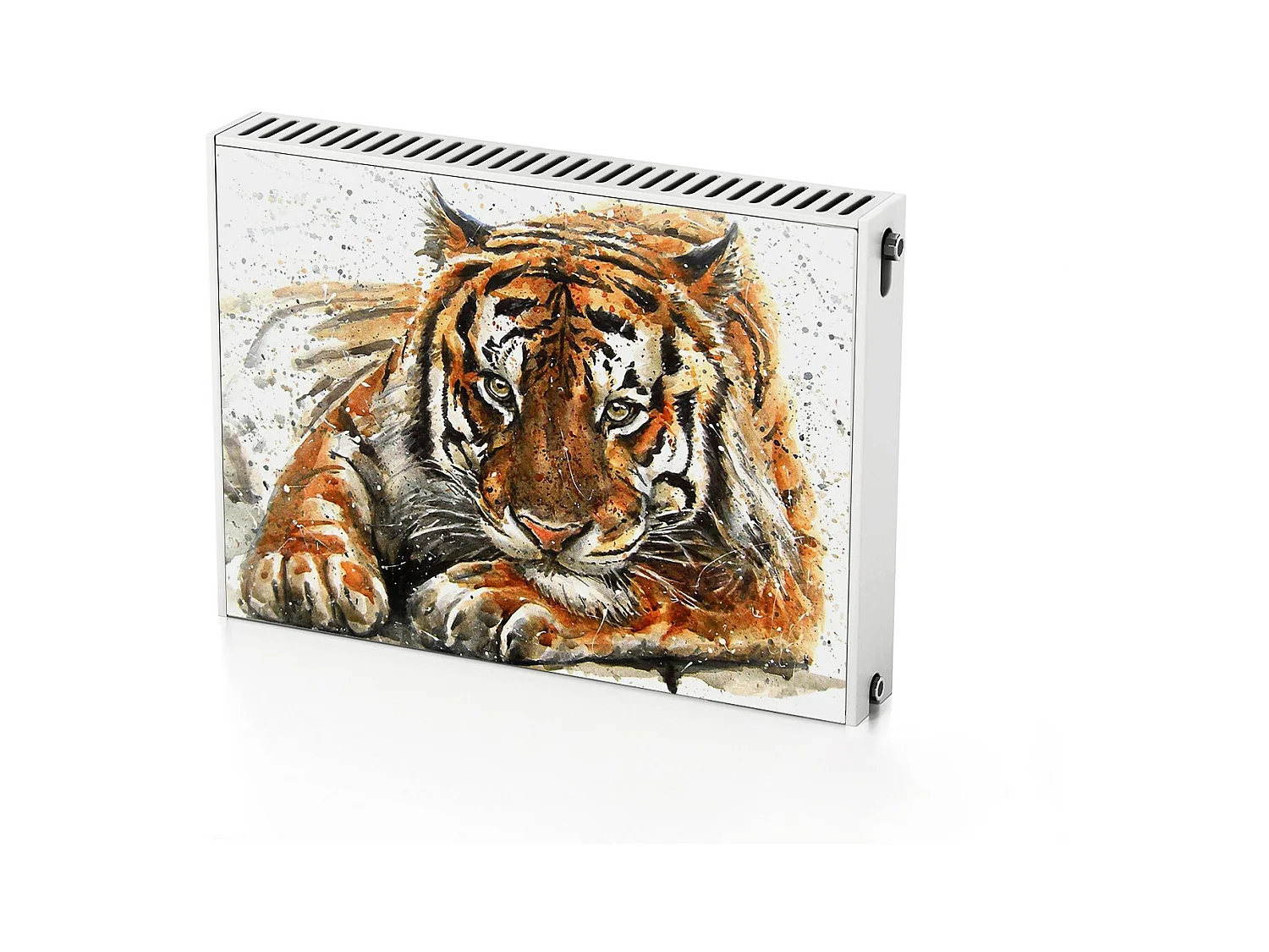 Tapis magnétique pour un radiateur - tigre 80 x 60 cm, aimant pour un radiateur