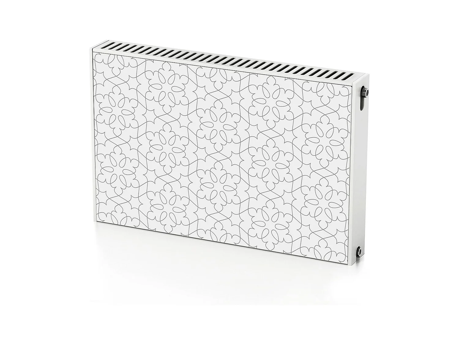 Magnetische mat voor een radiator - Ornament inie 90 x 60 cm, Magneet voor een radiator