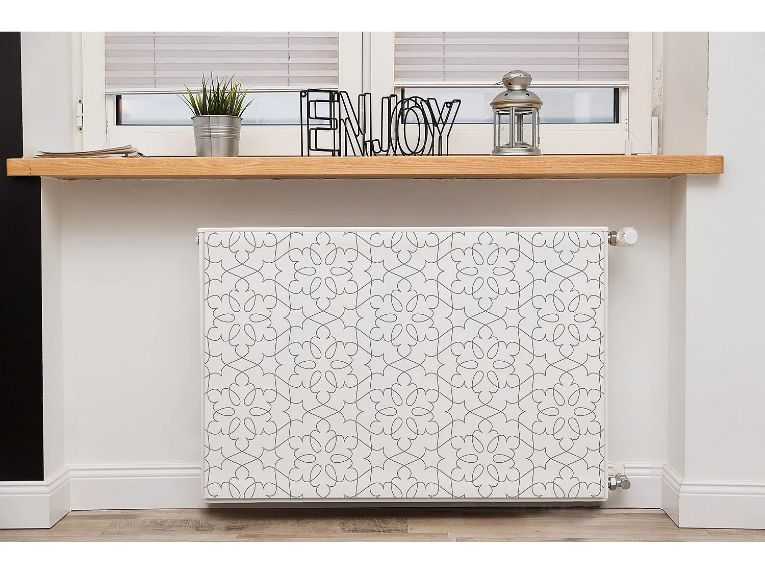 Tapis magnétique pour un radiateur - ornement dans 90 x 60 cm, aimant pour un radiateur