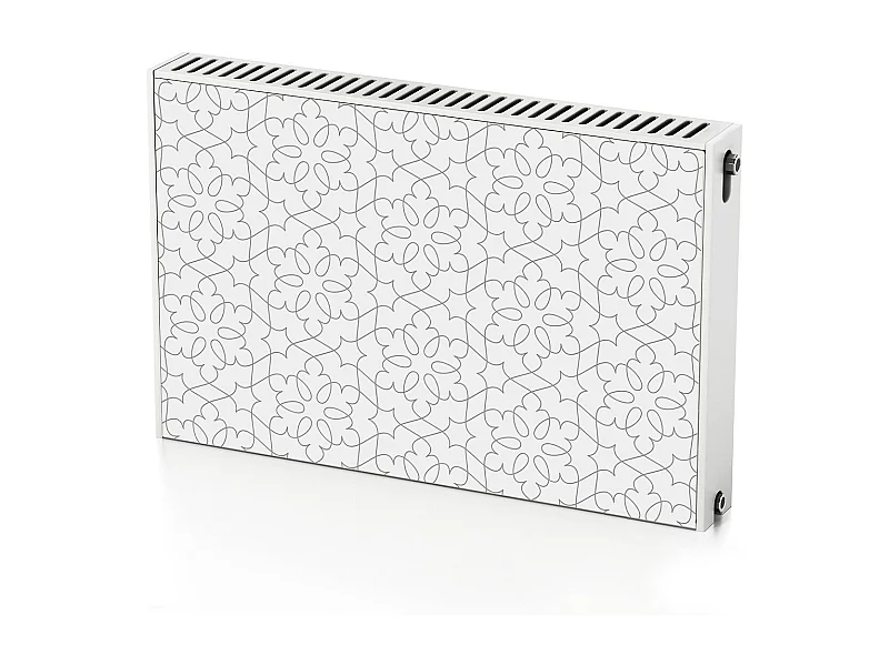 Magnetmatte für einen Heizkörper - Ornament inie 90 x 60 cm, Magnet für einen Heizkörper