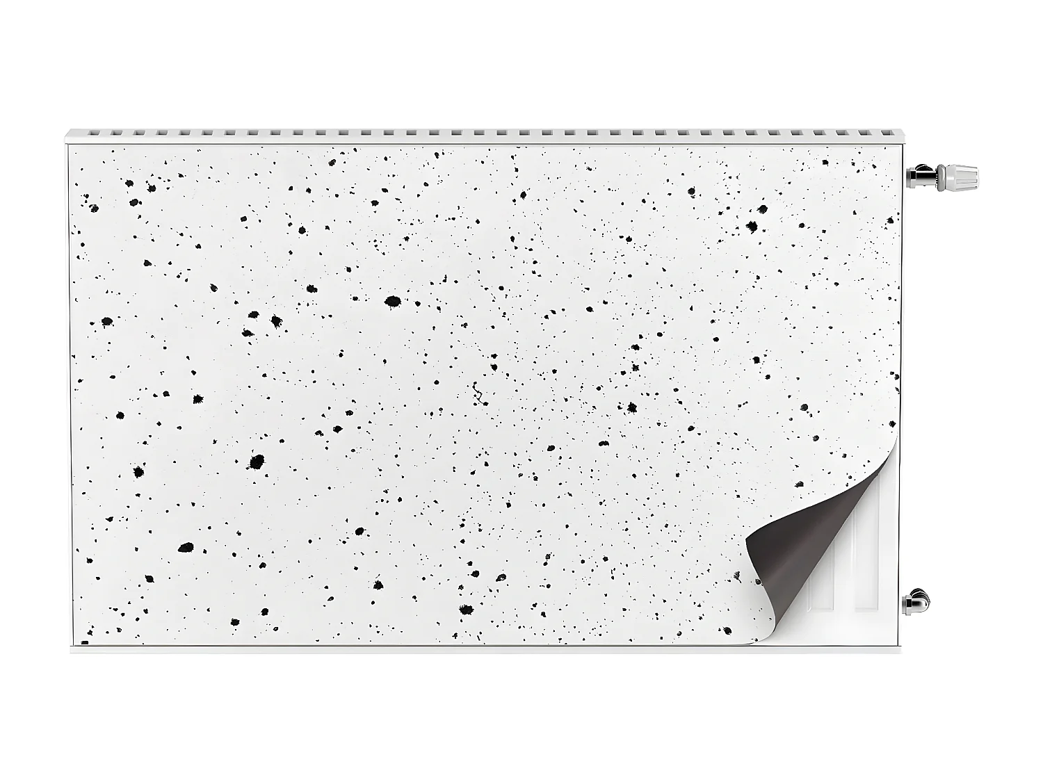 Tapis magnétique pour radiateur - Dots 100 x 60 cm, Aimant pour radiateur