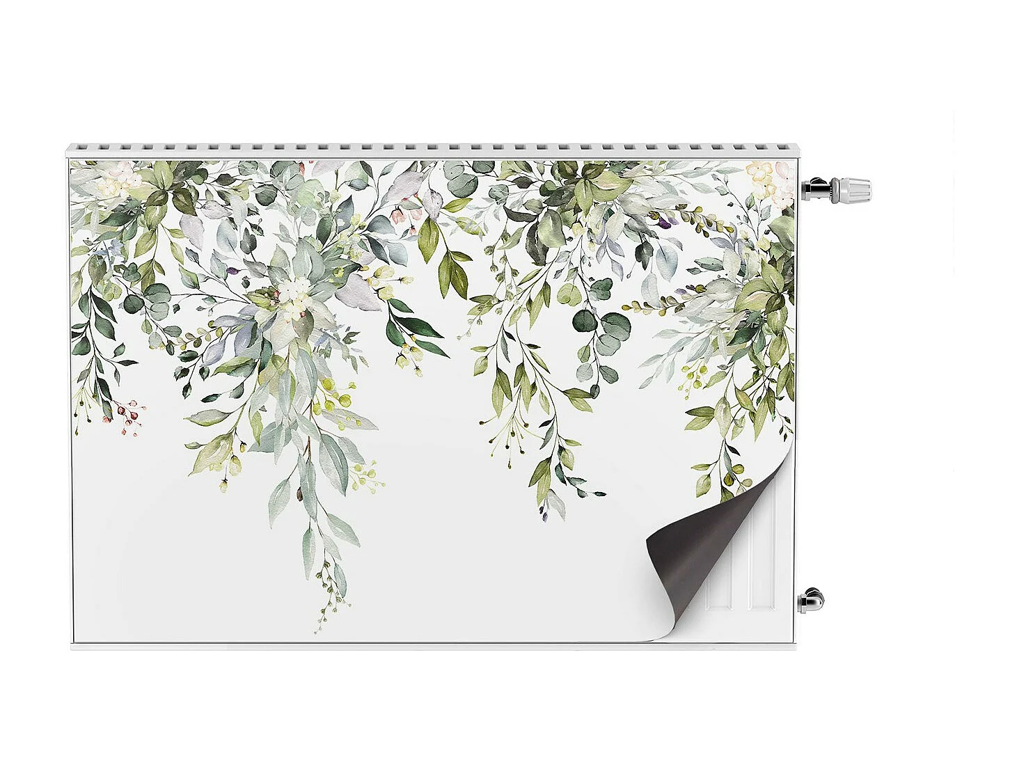 Magnetische Matte für Heizkörper - Fallende Zweige - 90x60 cm