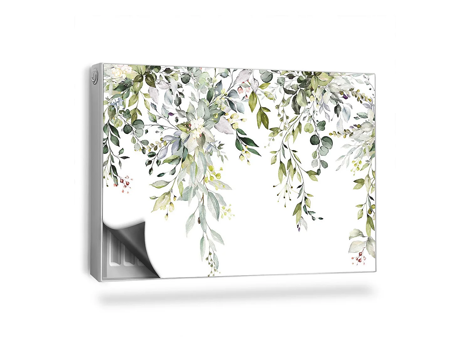 Magnetische mat voor radiator - Vallende twijgen - 90x60 cm